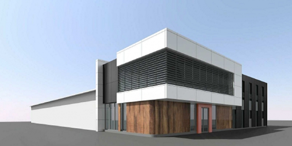 Budynek administracyjny, Łąka